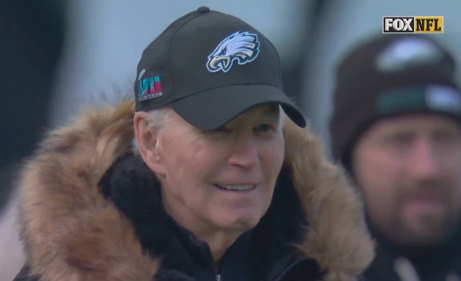 Somebody Get President Biden a Hat from a Super Bowl the Eagles Actually Won