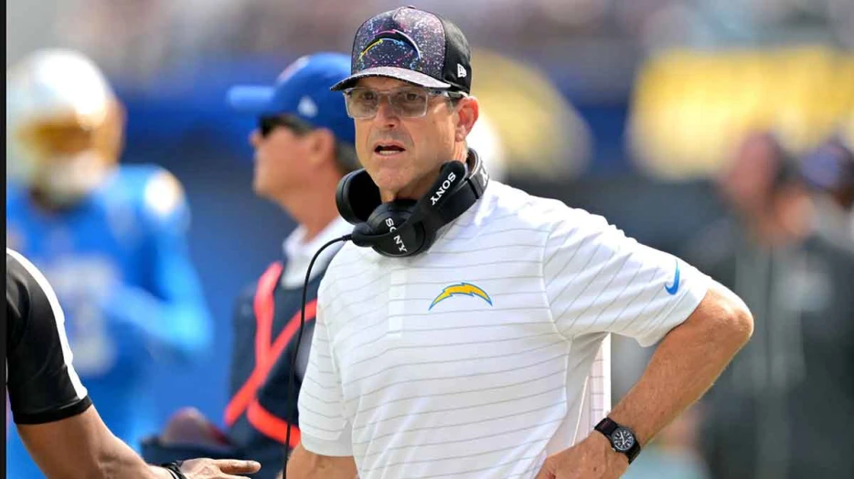 Chargers’ Jim Harbaugh makes ‘football play’ revelation on Tony Jefferson ejection