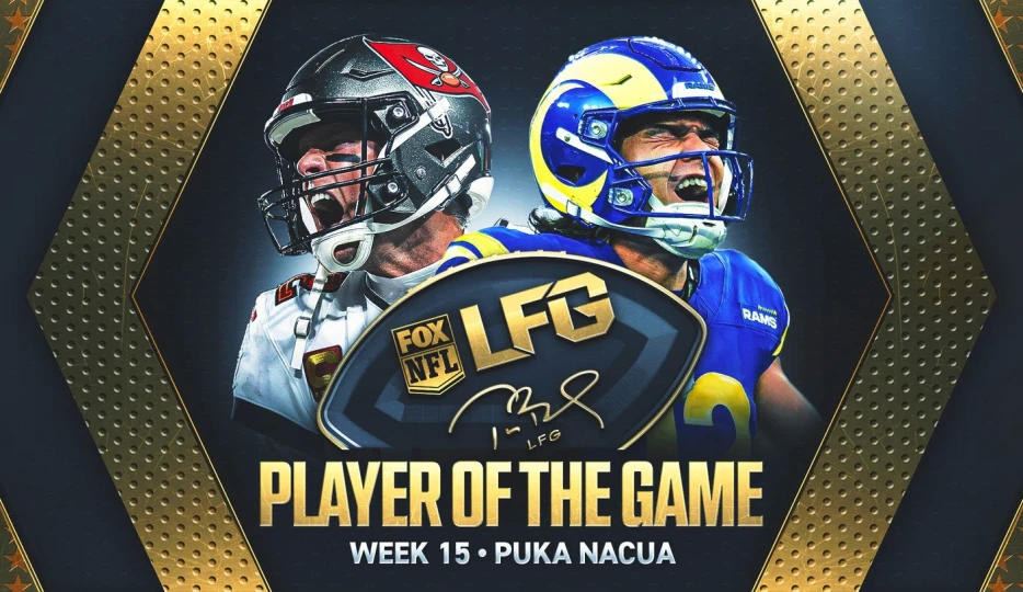 Puka Nacua Wins Tom Brady's LFG Player of the Game, Draws Larry Fitzgerald Comp