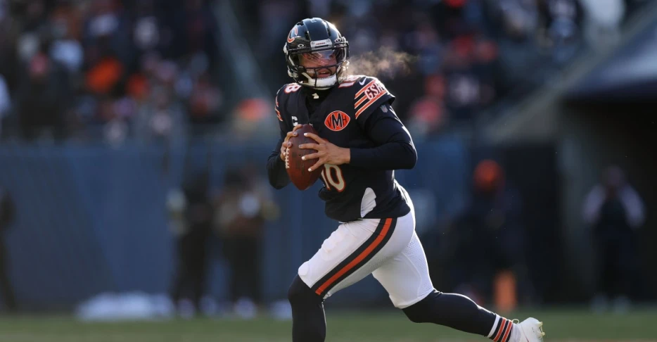 Caleb Williams Stat Tracker Week 15