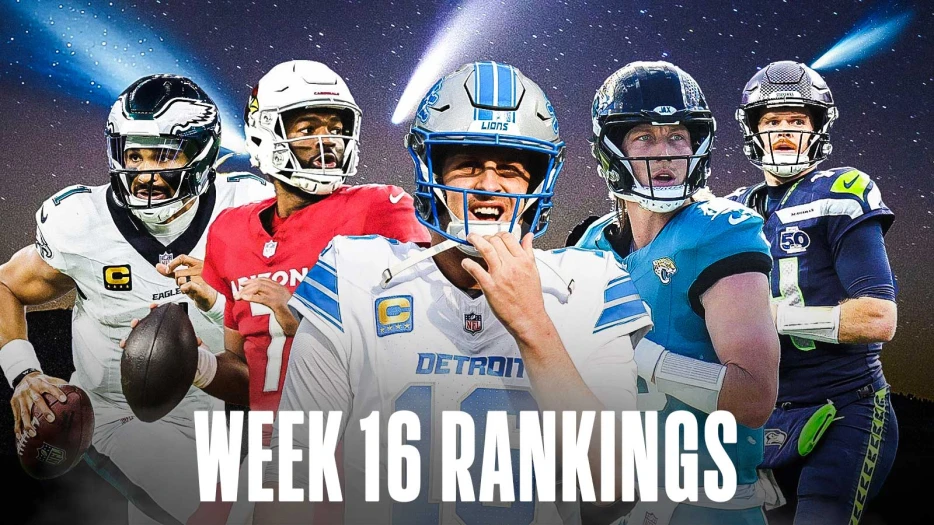 Fantasy Football Quarterback Rankings: Week 16 2025