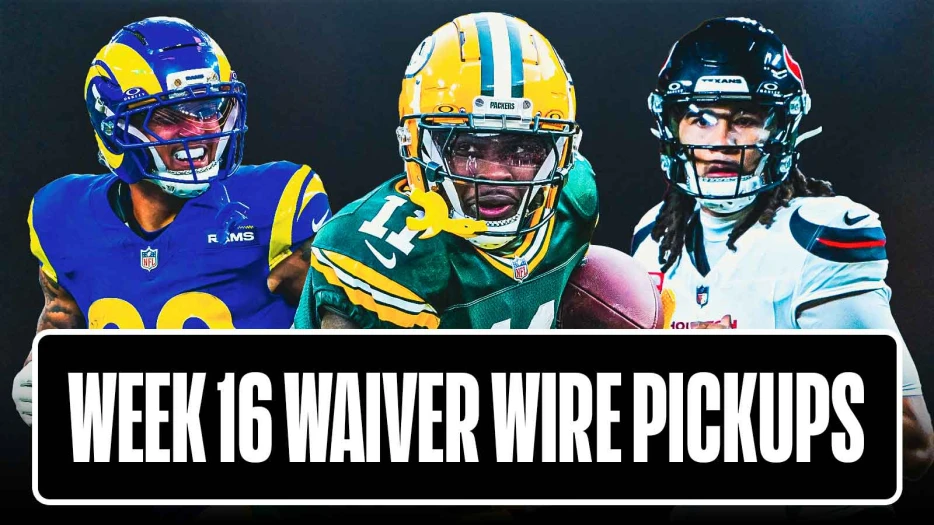 Fantasy Football: Top 10 waiver wire pickups for Week 16