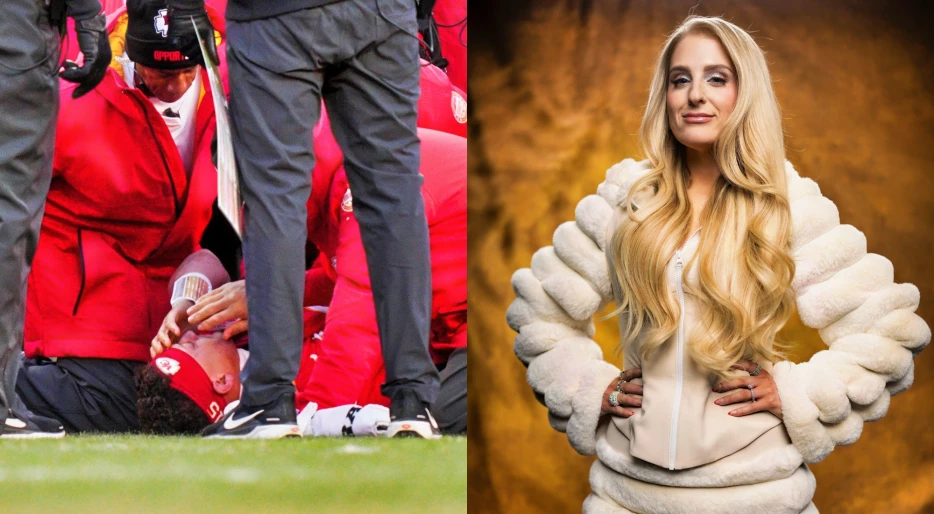 Internet Sleuths Are Blaming Meghan Trainor For Patrick Mahomes’ Season-Ending ACL Tear [VIDEO]
