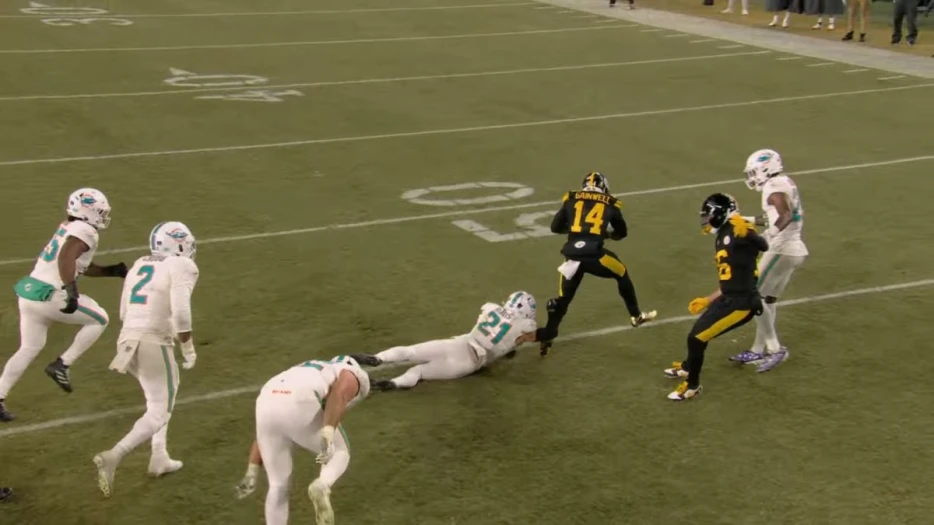 Missed Tackles Report: Steelers Vs Dolphins