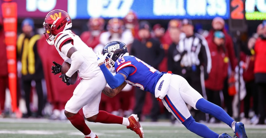 NY Giants’ WR criticized for ‘horrible route’ on Jaxson Dart interception