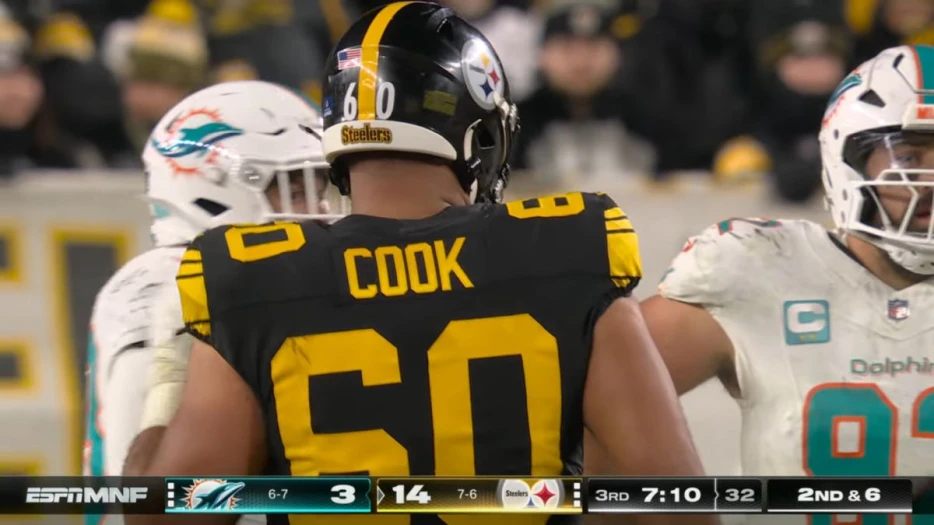 Steelers Stock Watch – OL Dylan Cook