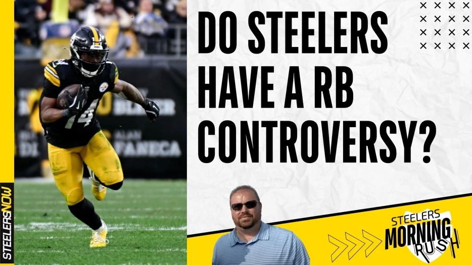 Do Steelers Have a RB Controversy? | Steelers Morning Rush
