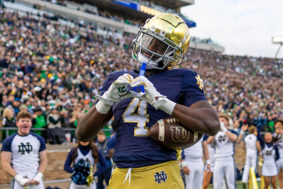 Notre Dame RB Jeremiyah Love Declares For Draft