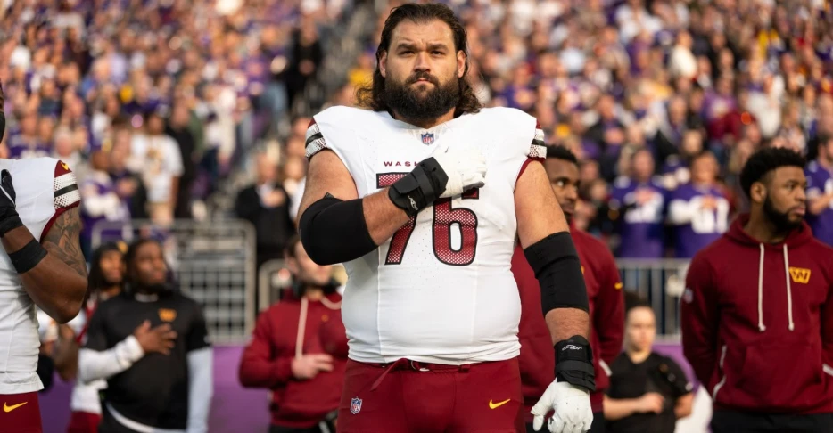 All aTwitter: 18-Dec-25 – Sam Cosmi named Commanders Ed Block Courage Award recipient for 2025 after torn ACL in January playoff game