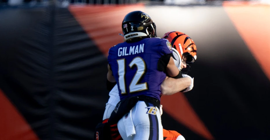 Ravens safety Alohi Gilman named AFC Defensive Player of the Week