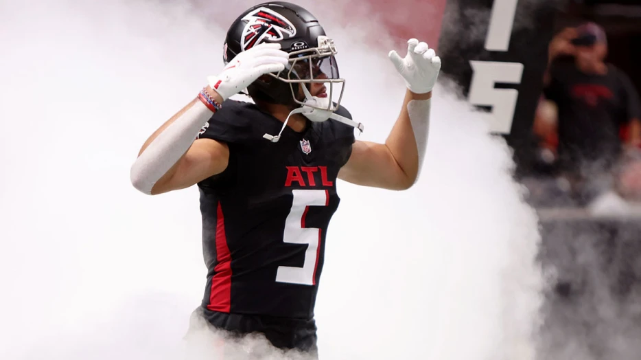 Falcons’ Drake London promises he’s ‘trending in the right direction’ amid knee injury