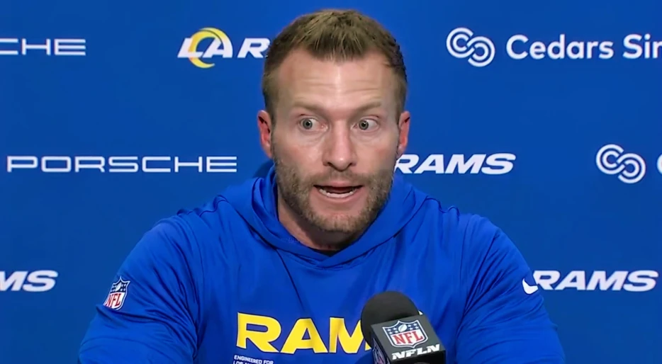 Sean McVay Was Pissed Off After Being Asked About Puka Nacua’s Deleted Tweet During Press Conference [VIDEO]