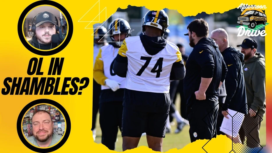 Steelers Afternoon Drive: Steelers OL in Shambles?
