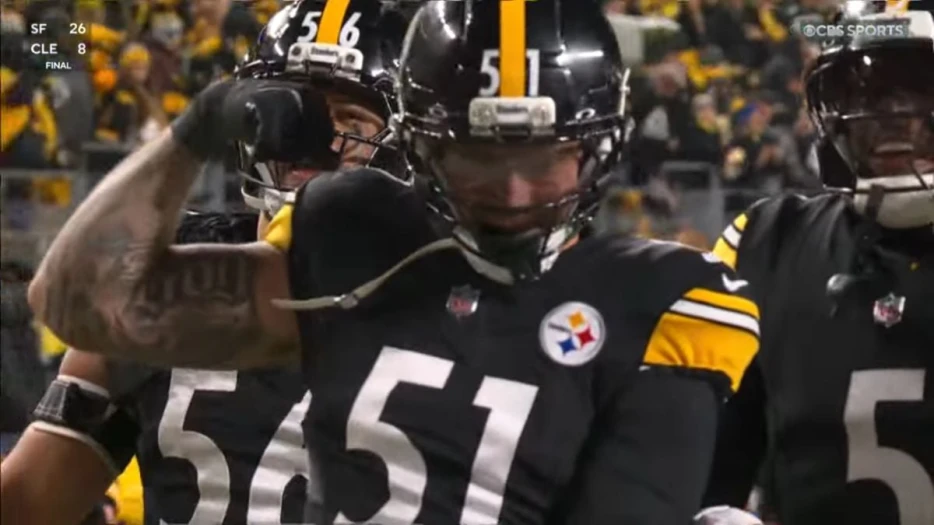 Steelers Rule Out OLB Nick Herbig Against Lions