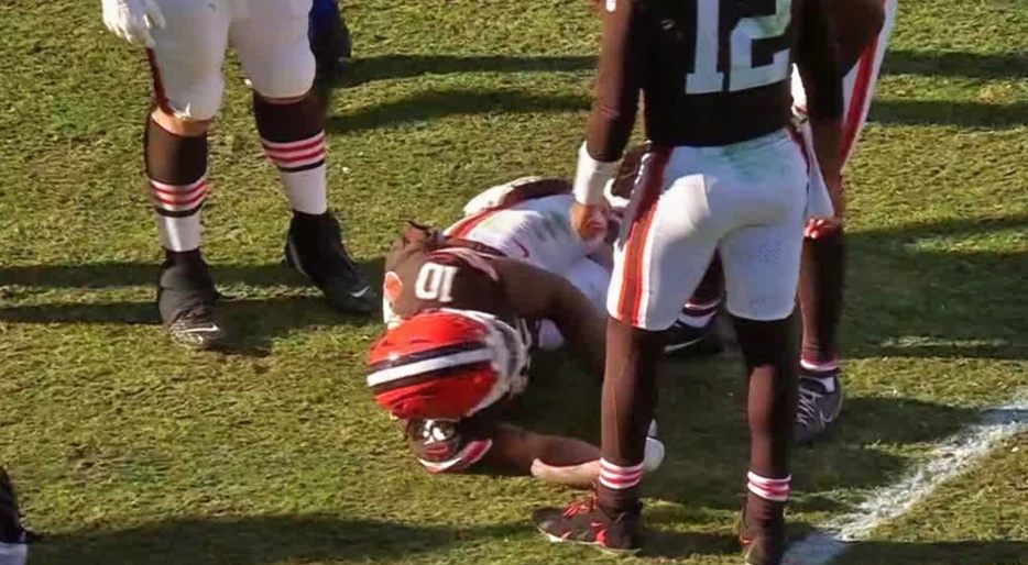 Browns Star RB Quinshon Judkins Carted Off Field With Horrifying Leg Injury That’s So Nasty, They Refused To Show The Replay On TV [VIDEO]