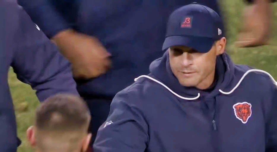 Cameras Caught Another Interesting Postgame Handshake Between Ben Johnson &amp; Matt LaFleur As Their Beef Gets Nasty [VIDEO]