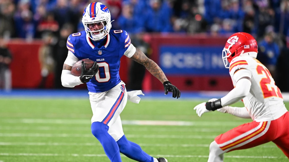 Keon Coleman a healthy Bills scratch for 3rd time this season
