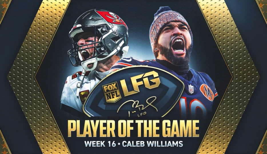 'We're Going to Fight': Caleb Williams Turns Wild Comeback Into Tom Brady's LFG Award