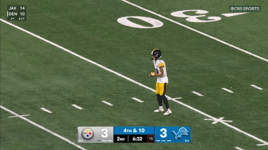 Calvin Austin III Injured Against Lions