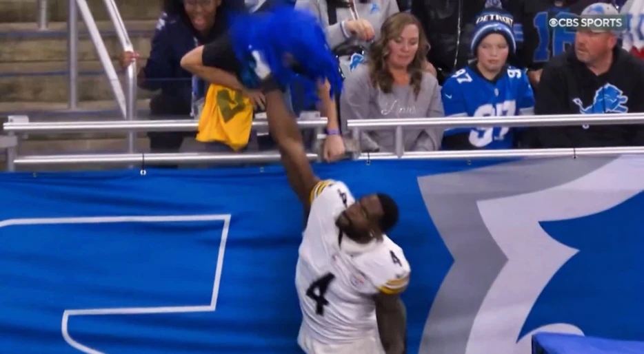 New Report Reveals Why DK Metcalf Wasn’t Ejected After Punching Lions Fan In The Face [VIDEO]