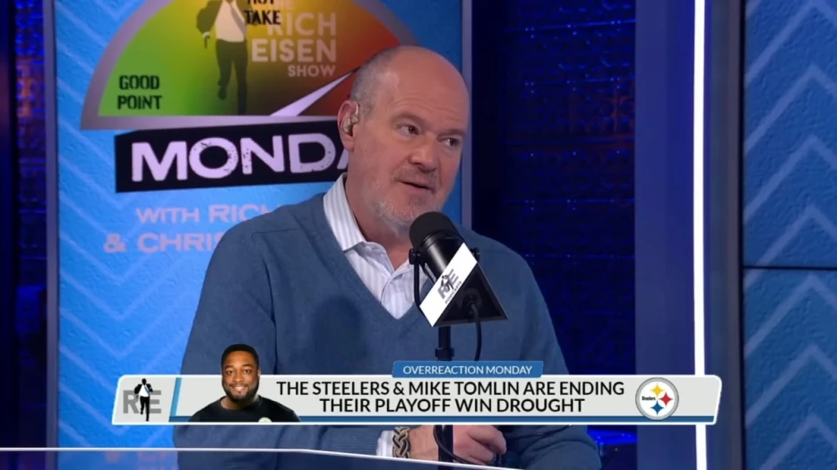 Rich Eisen Not Fully Convinced Steelers Break Playoff-Win Drought
