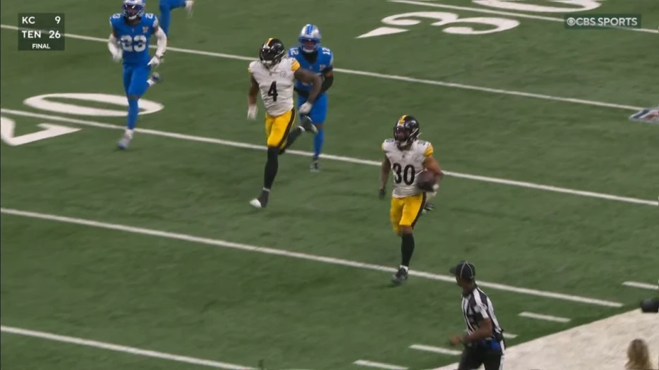 Stats Of The Weird: Steelers Vs Lions