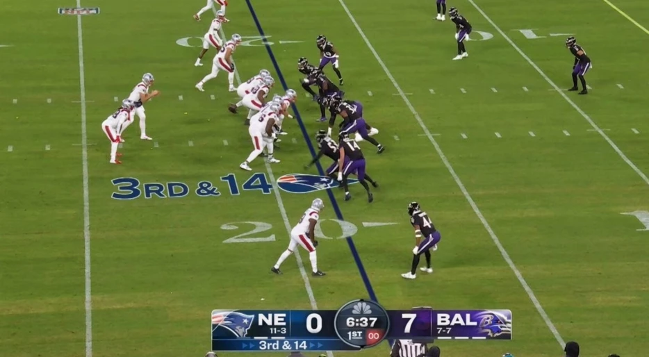 The Entire New England Patriots O-Line Exposed For Making “Business Decision” During Costly Play vs. Ravens [VIDEO]