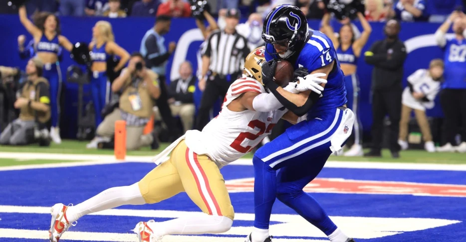 Colts lose fifth straight to 49ers on MNF as playoff hopes hang by a thread
