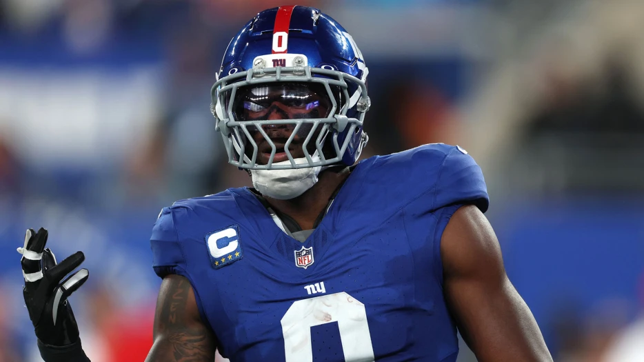 Giants’ Abdul Carter drops mic with correction for Brian Burns’ Pro Bowl nod