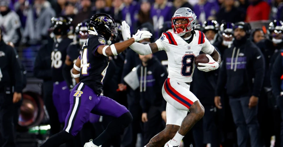 Patriots receivers flip the script against man coverage Sunday night