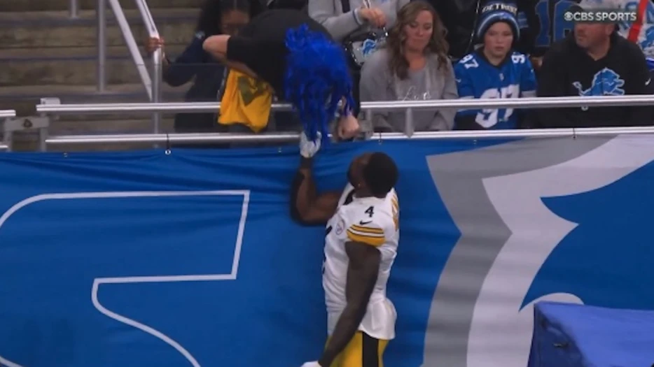 Video From Lions-Steelers Game Shows Fan Involved In DK Metcalf Altercation Boasting That He Accomplished ‘His Goal’