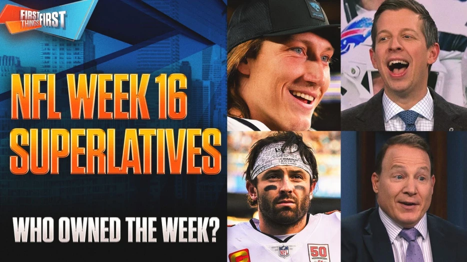 NFL Superlatives Revealed — Who REALLY Owned Week 16? 🏆 | First Things First