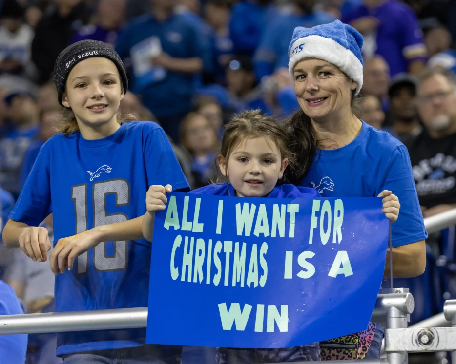 Why Lions fans don’t need Netflix to watch Christmas game vs. Vikings