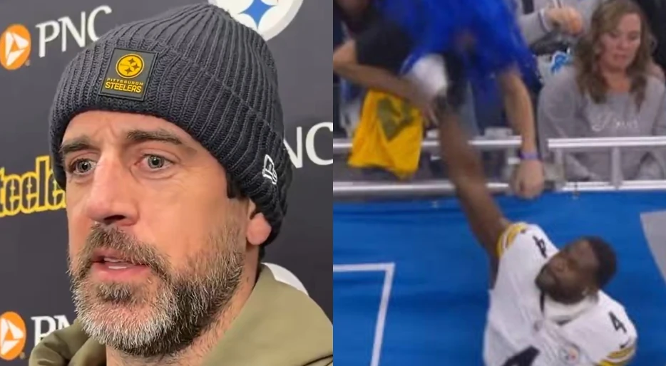 Aaron Rodgers Drops Bombshell Response on DK Metcalf’s Wild Lions Fan Punching Scandal [VIDEO]