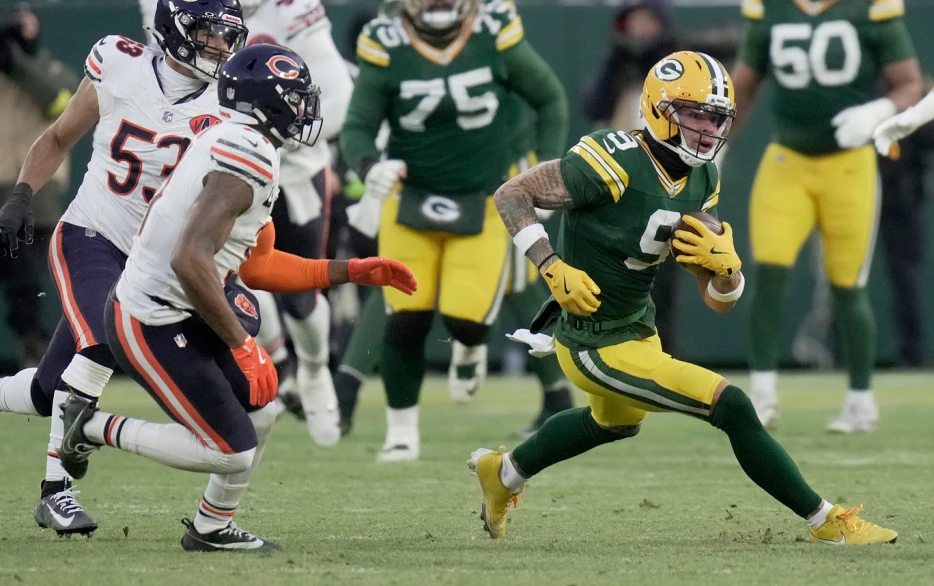 Packers WR Christian Watson honored to earn Green Bay’s Ed Block Courage Award