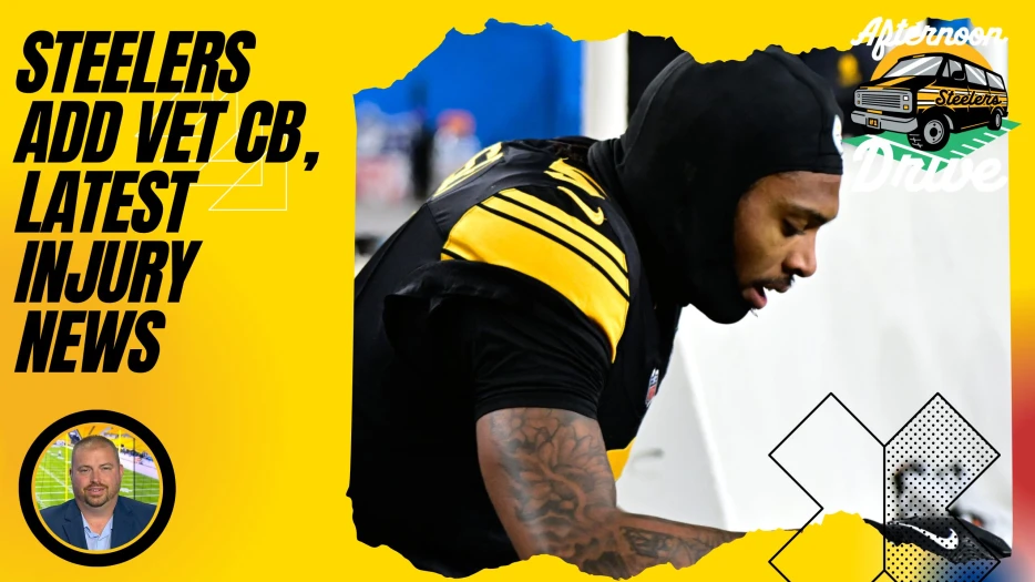 Steelers Afternoon Drive: Steelers Add Vet DB; Injury News