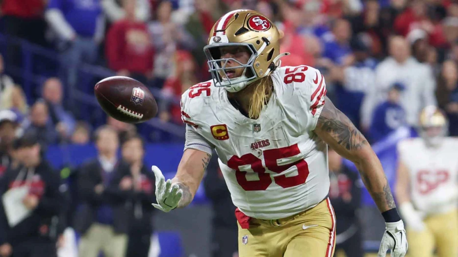 49ers’ George Kittle, Ricky Pearsall remain questionable for Week 17 clash vs. Bears