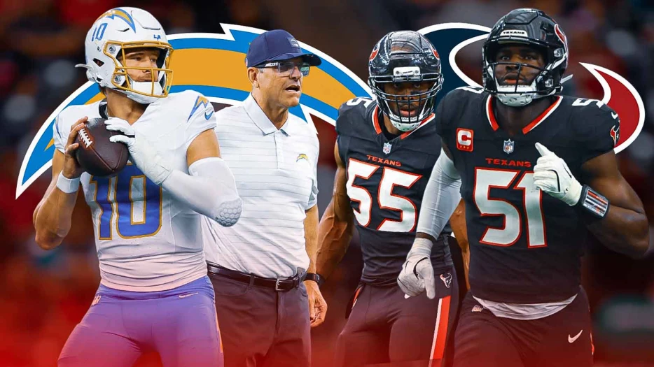 Chargers’ patchwork offensive line has toughest test yet coming against Texans