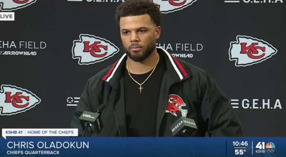 Chiefs 3rd-String QB Chris Oladokun’s Voice Sounds So Similar To Patrick Mahomes, It’s Bordering On Creepy [VIDEO]