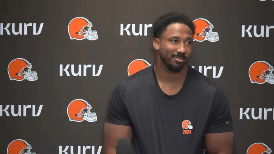 ‘I Don’t Think There’s A Lot Of History Between The Two Of Us:’ Myles Garrett Talks Possibility Of Sacking Mason Rudolph Sunday