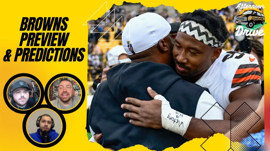 Steelers Afternoon Drive: Browns Preview &amp; Predictions