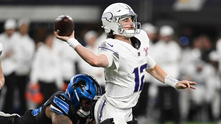 Vikings’ dismal offensive showing in 1st half vs. Lions sets new first in 20 years