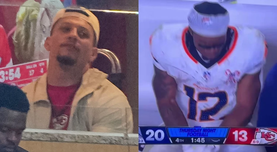 “What An Awful Look” – Cameras Caught Patrick Mahomes Embarrassing Himself After Broncos’ Game-Winning TD vs. Chiefs [VIDEO]