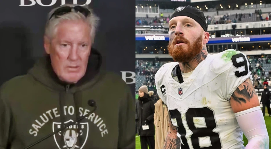 Pete Carroll Breaks His Silence After Maxx Crosby Walked Out On The Las Vegas Raiders [VIDEO]