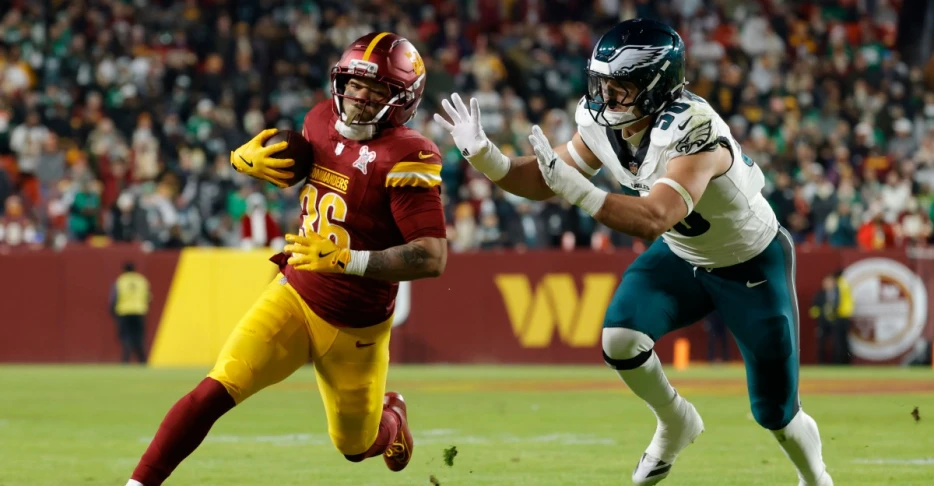 Stats and Snaps – 2025 Week 16, Commanders vs Philadelphia Eagles