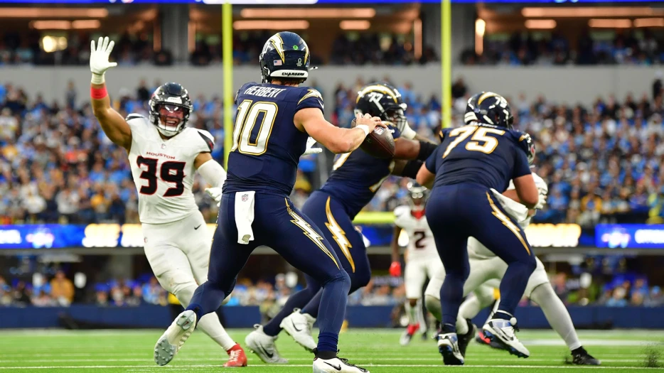 Chargers’ Justin Herbert gets GOAT honor from Jim Harbaugh