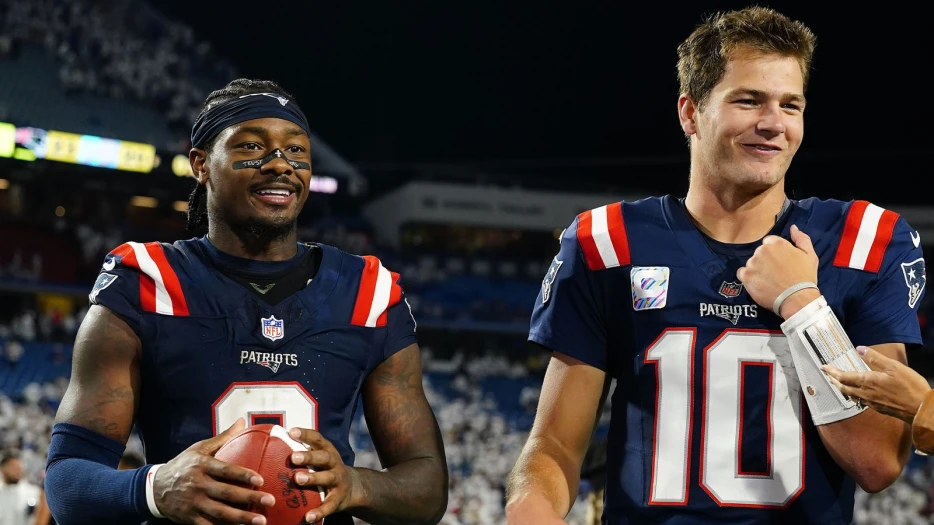 Even Stefon Diggs can’t believe Drake Maye’s MVP breakout for Patriots