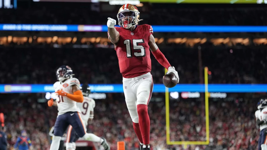 49ers’ Jauan Jennings breaks into DJ Khaled after Brock Purdy’s heroics vs. Bears