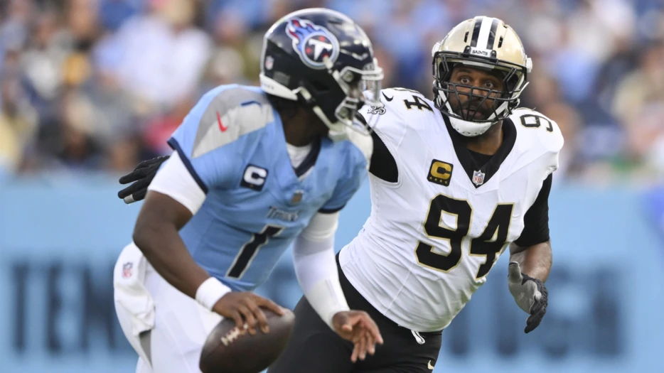 Saints’ Cam Jordan gets $600,000 bonus with replay assisted sack of Cam Ward