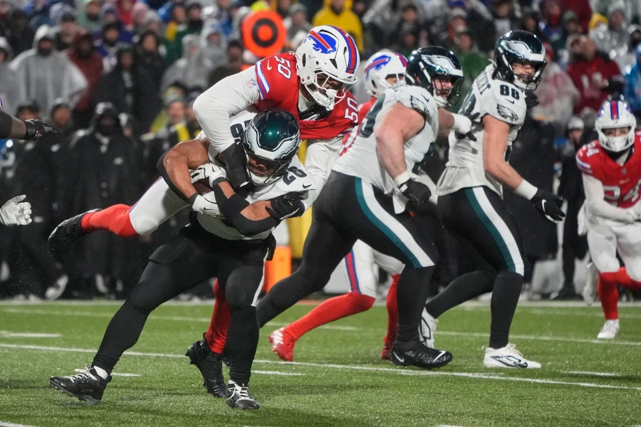 The Eagles Had Eight Runs in Buffalo that Went for One Yard, or Negative Yards